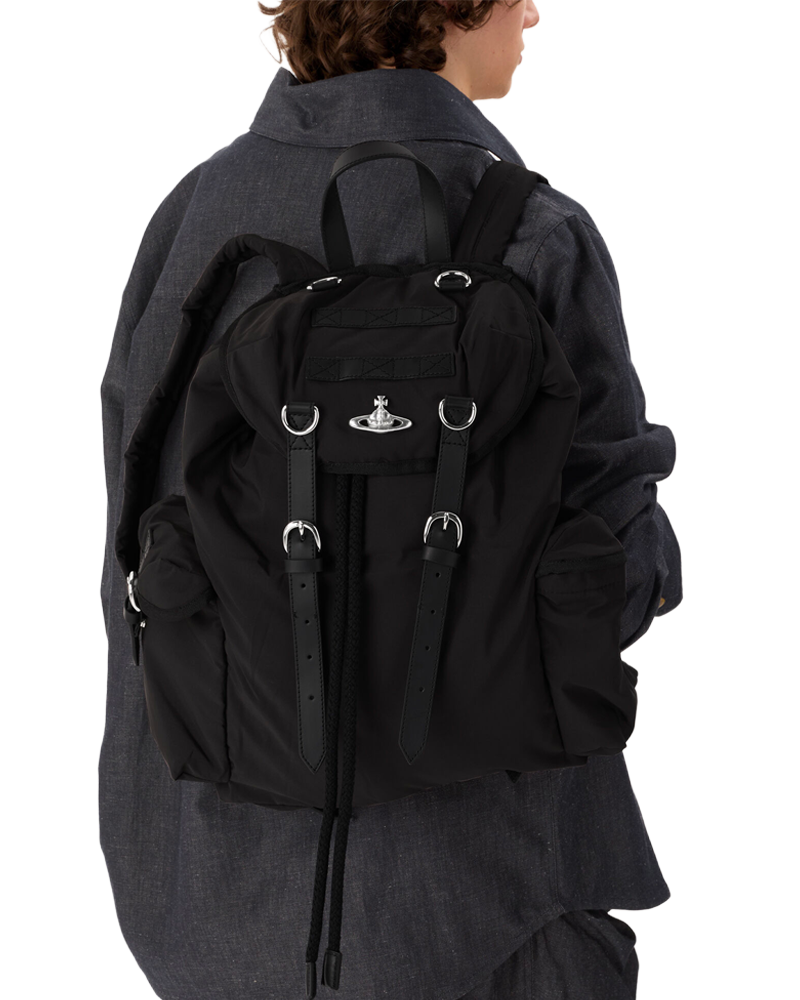 HIGHLAND BACKPACK BLACK SILVER