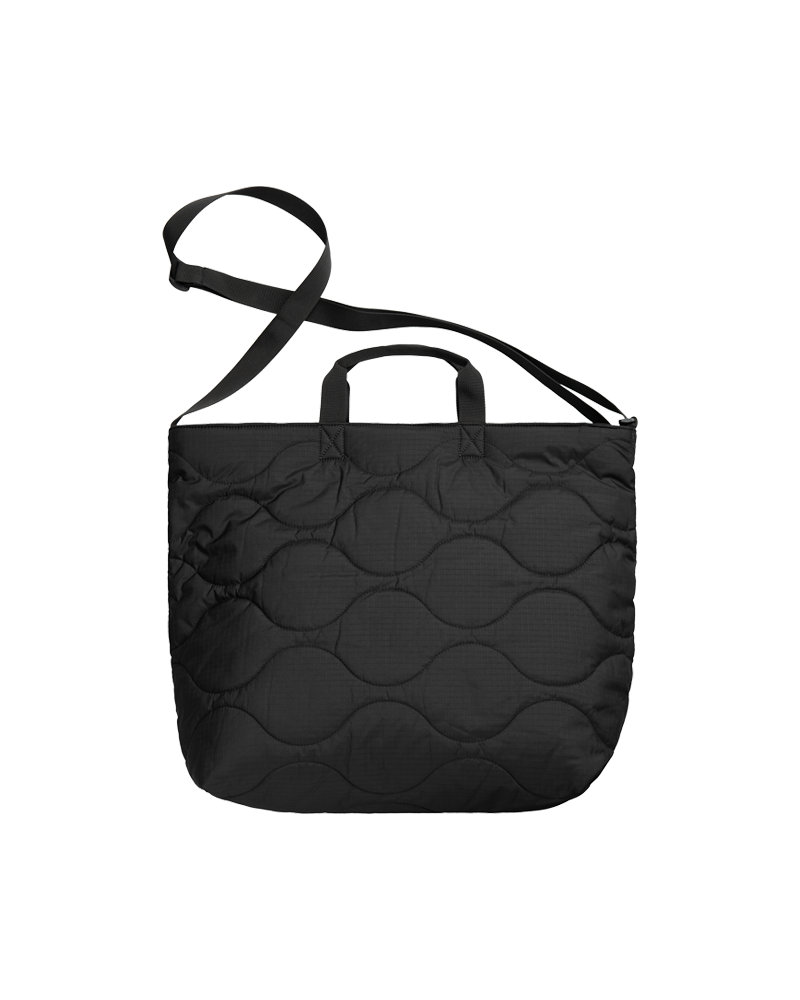 SKYE TOTE BAG BLACK / WAX