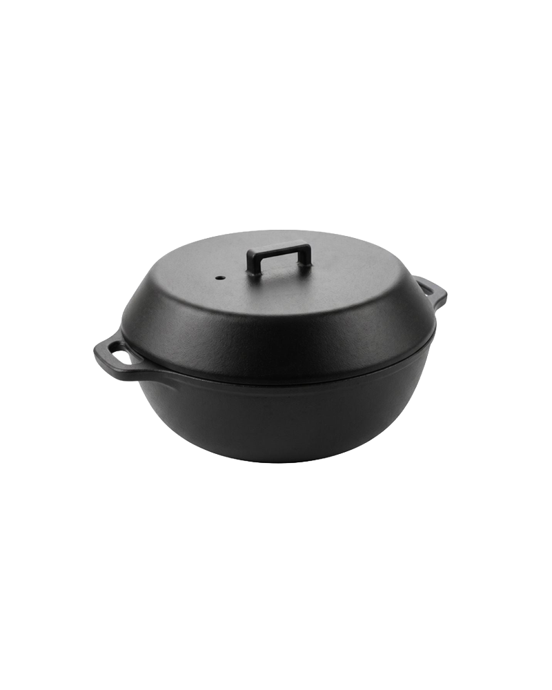 KAKOMI CERAMIC POT BLACK GREY