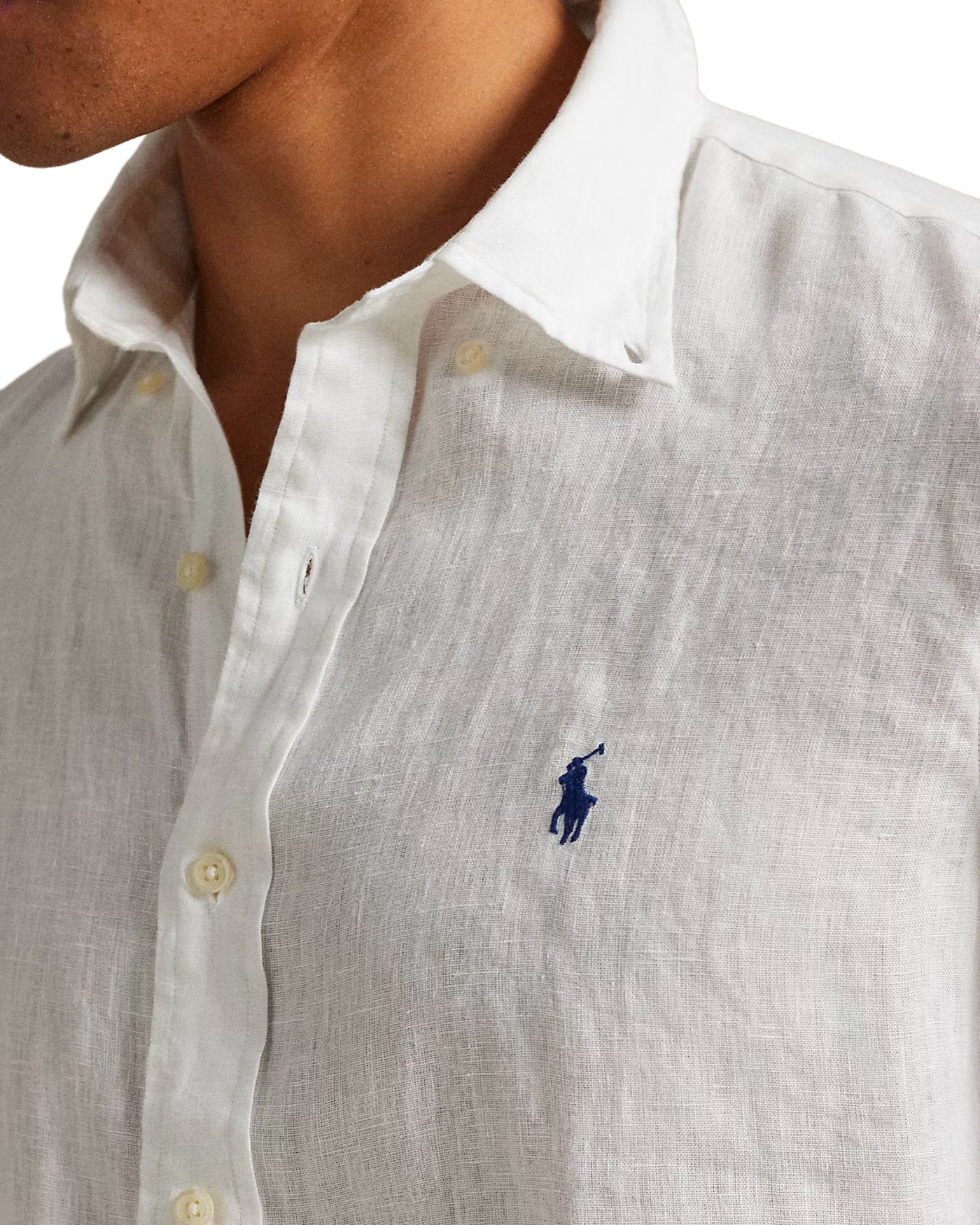 SHIRT LINEN SPORT WHITE
