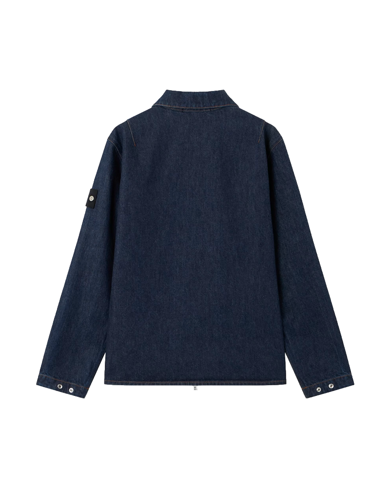 OVERSHIRT 1200002 S00J7 BLUE RINSE
