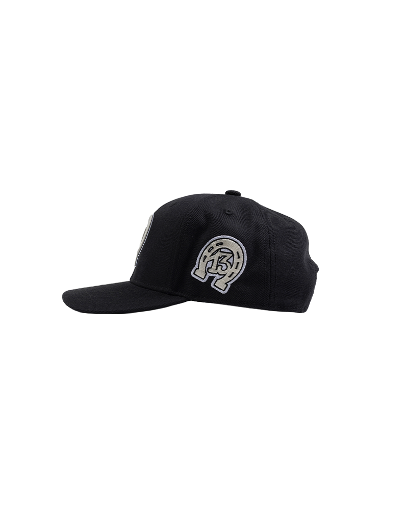 CASQUETTE LUCKY 13 SNAP BACK BLACK