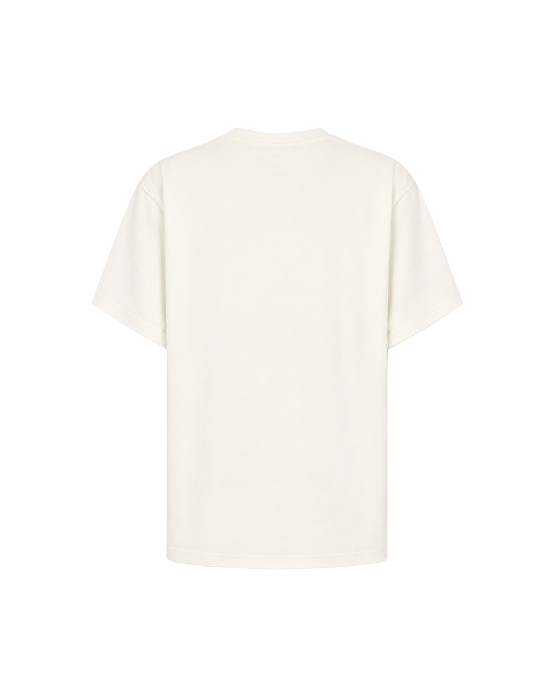 T-SHIRT NUMERIC MN6 EN COTON BLANC