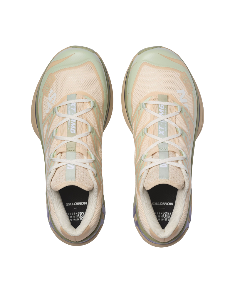 SALOMON XT X MM6 TAPIOCA SEA FOAM VIOLET TULIP