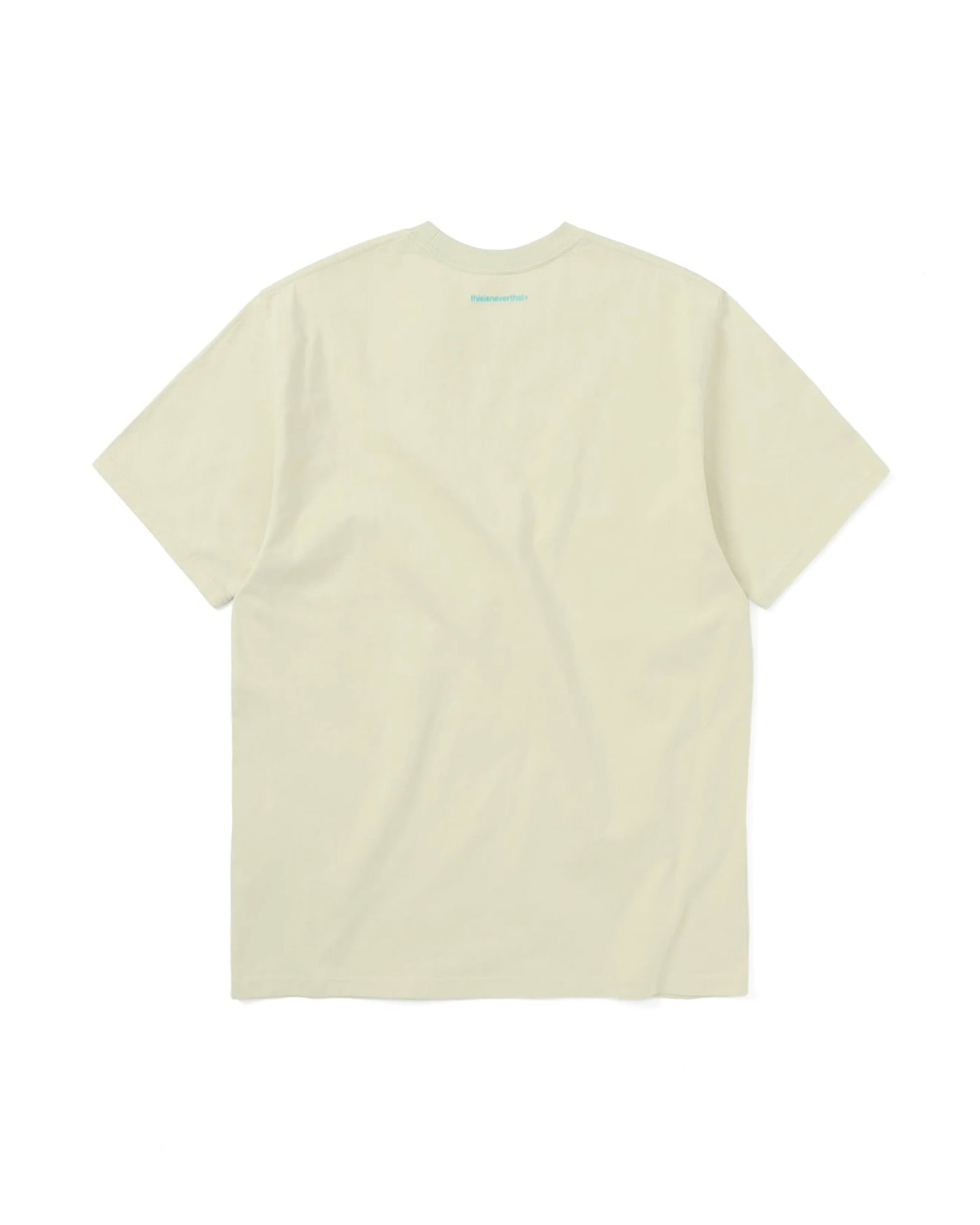 TSHIRT T LOGO PALE LIME