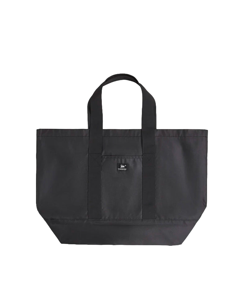 TOTE BAG PATTA OVERSIZED BLACK