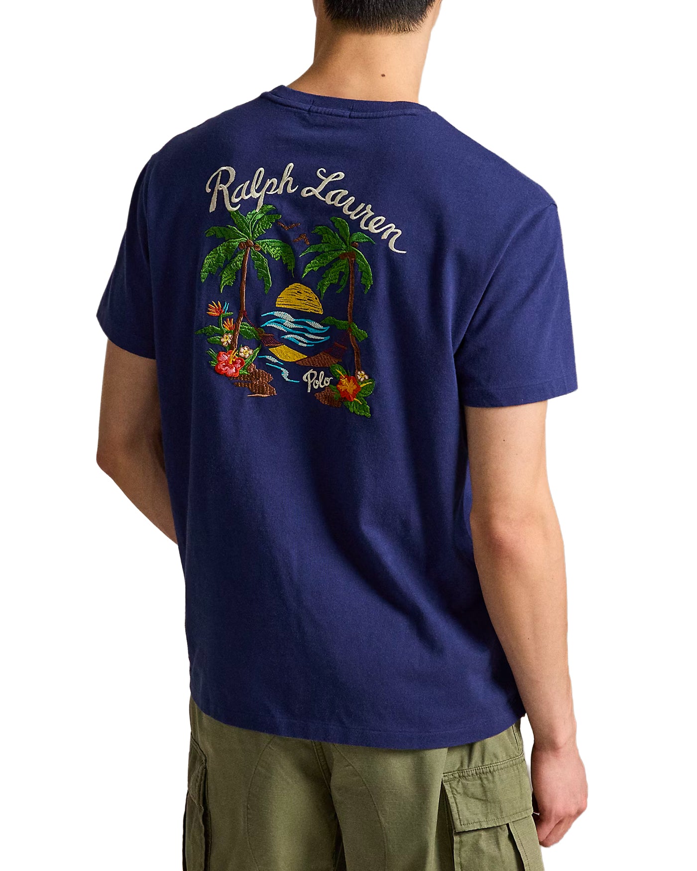 TSHIRT KNIT DARK COBALT