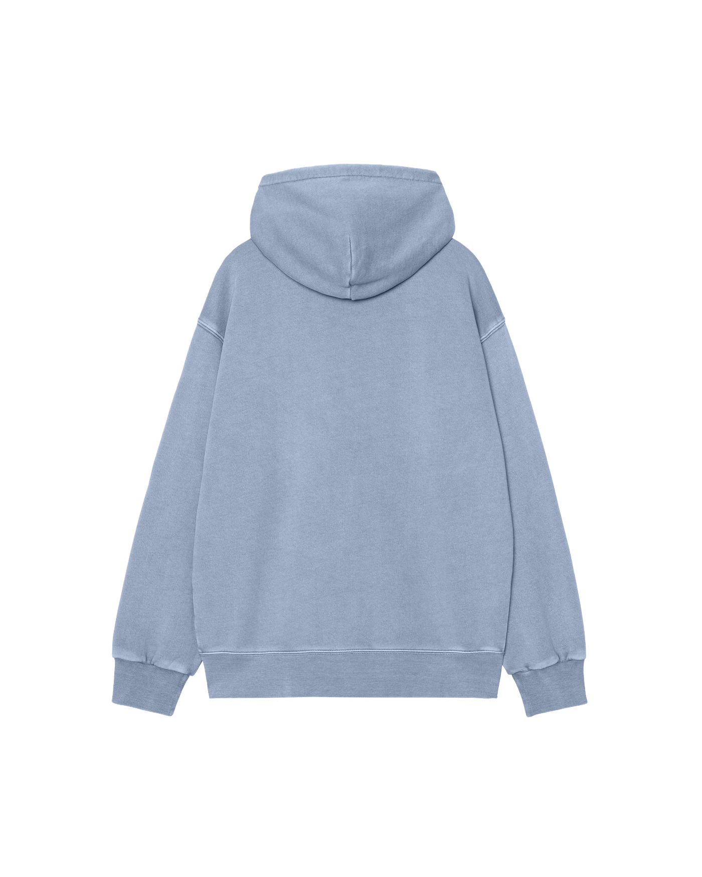 Veste à capuche zippée Carhartt WIP bleu ciel Nelson, vue dos
