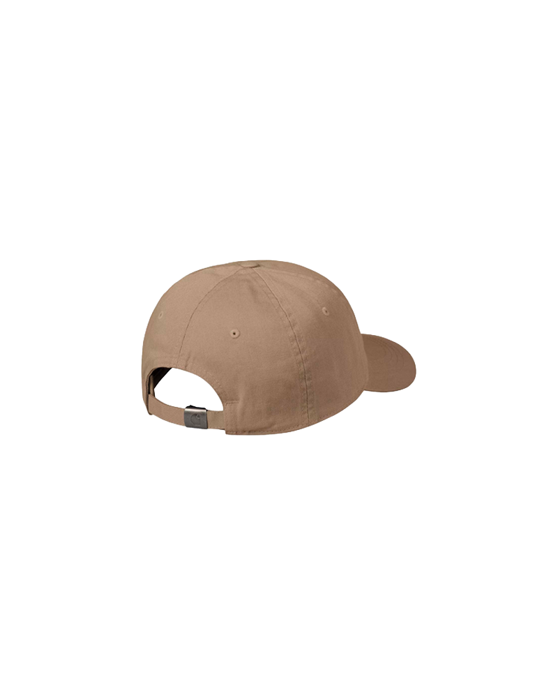 MADISON LOGO CAP LEATHER WHITE