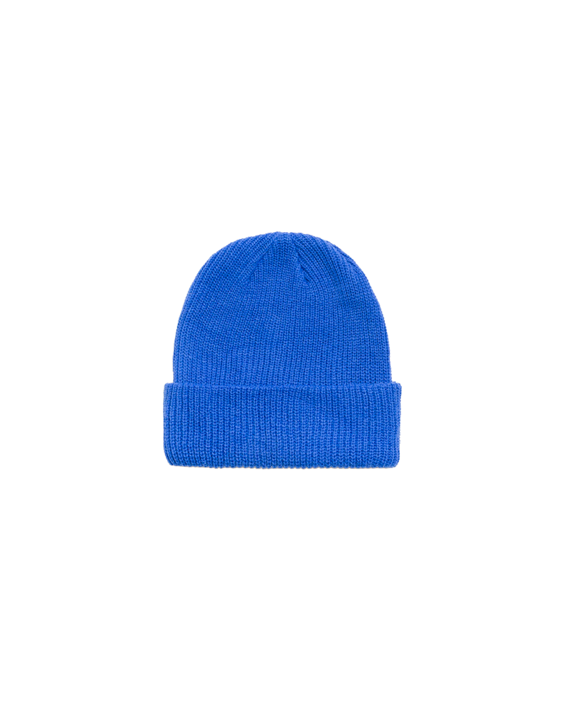 BASIC CUFF BEANIE TRUE BLUE