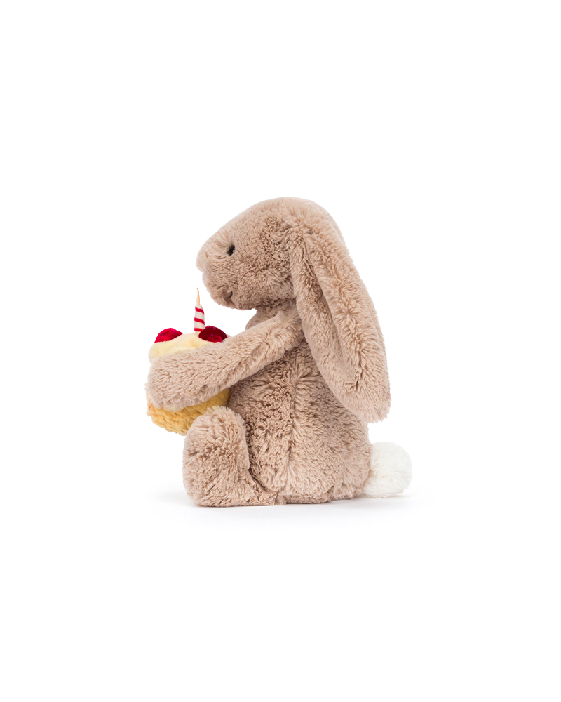 BASHFUL BEIGE BUNNY 'BIRTHDAY'