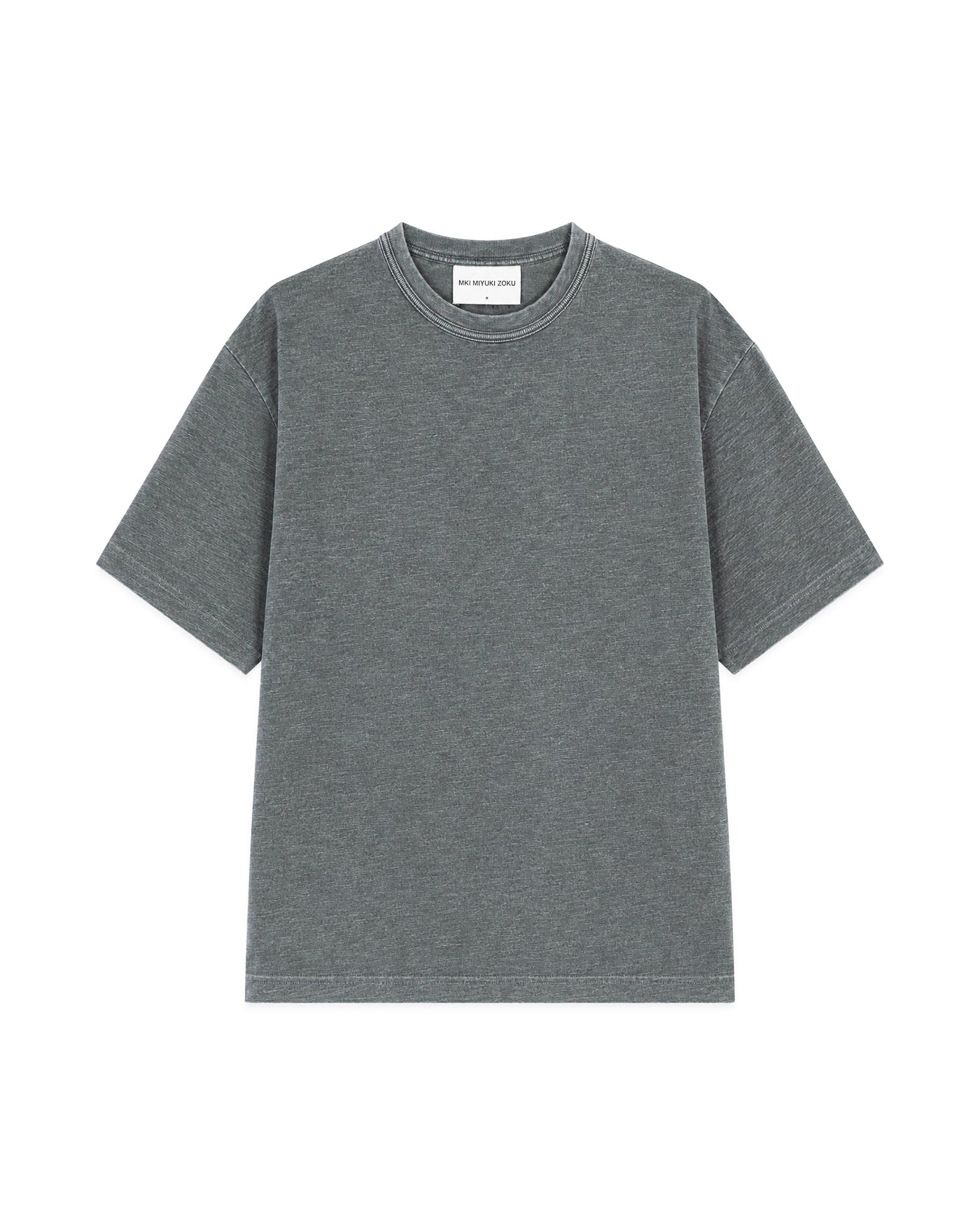 220 GSM SLUB T-SHIRT PIGMENT BLACK