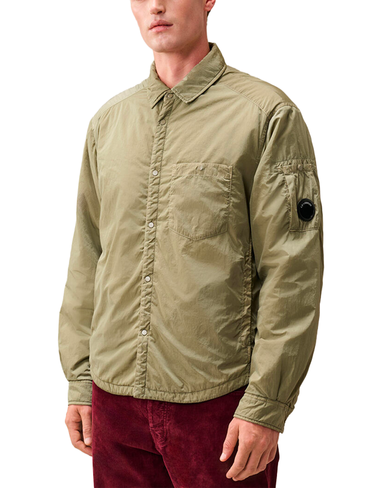 Surchemise C.P. Company coloris Fallen Rock — vue de dos
