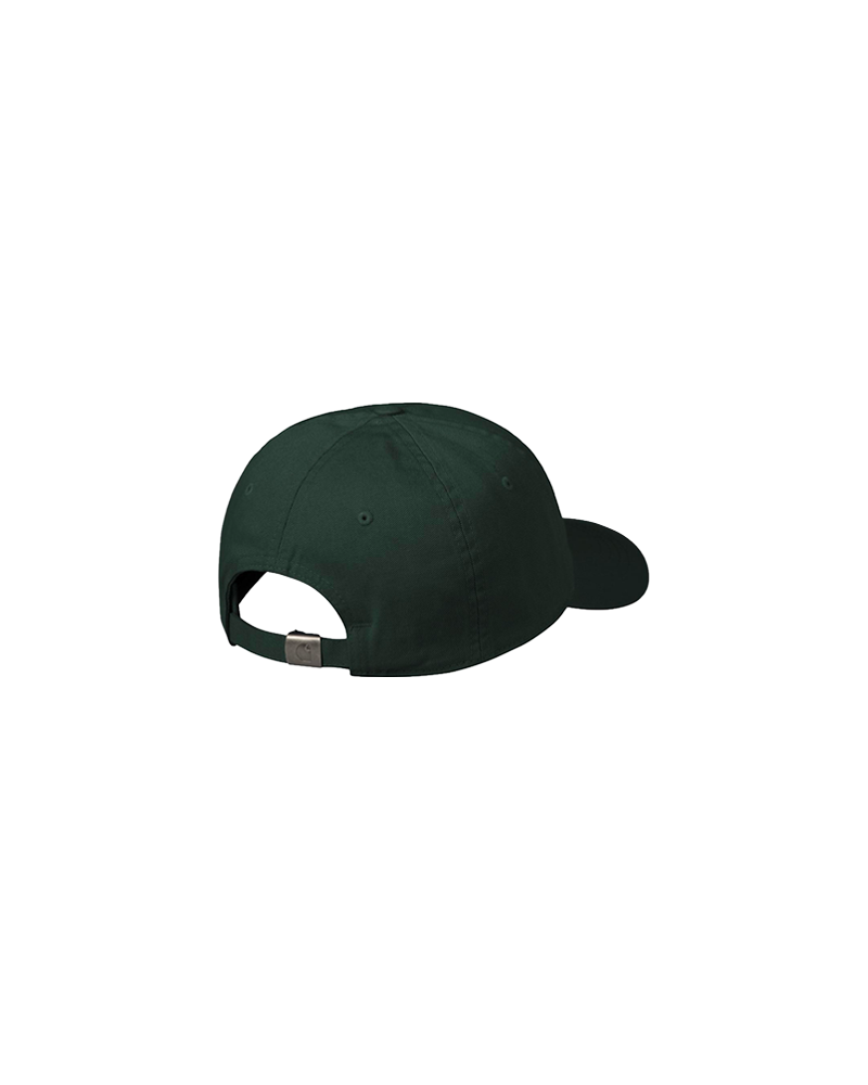 MADISON LOGO CAP DARK SCARAB WHITE