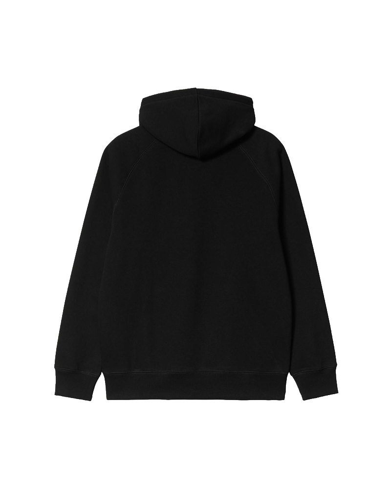 SWEAT HOODED CHASE BLACK GOLD