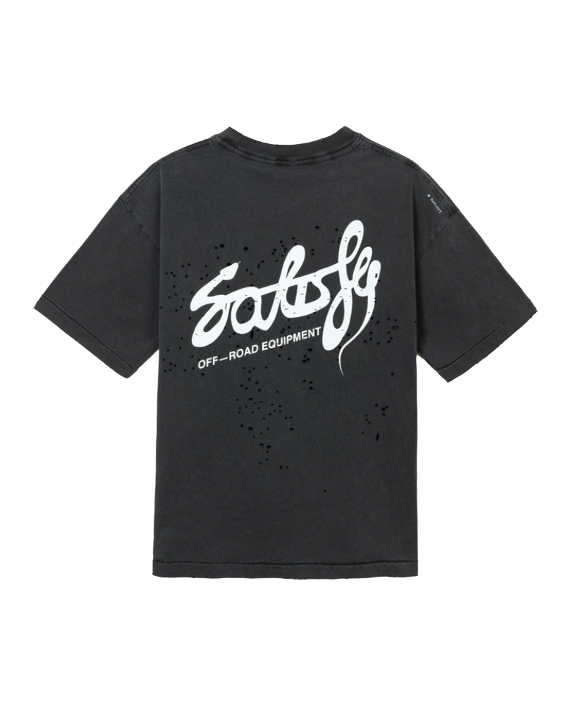 MOTHTECH T-SHIRT AGED BLACK EAGLE
