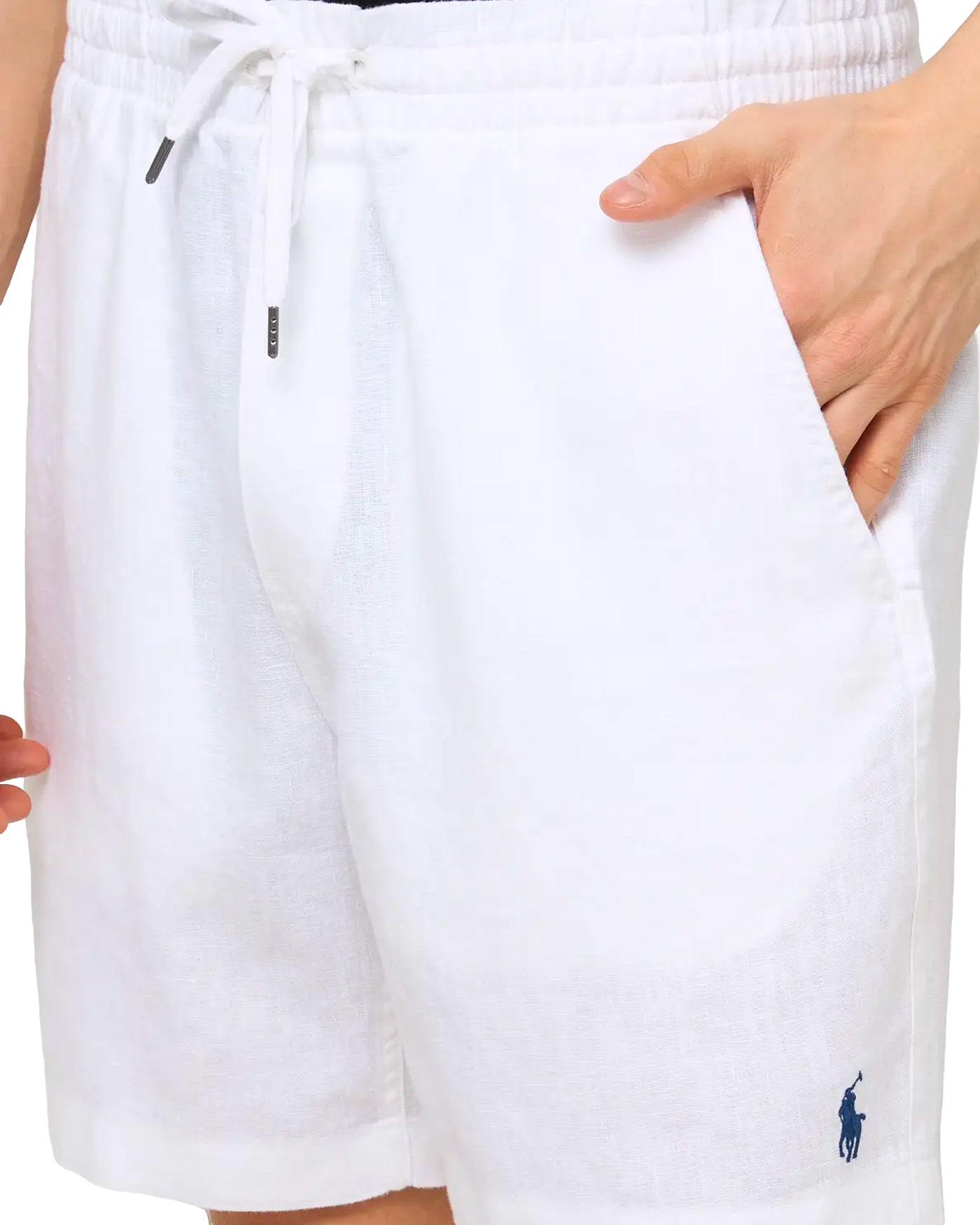 SHORT LINEN WHITE