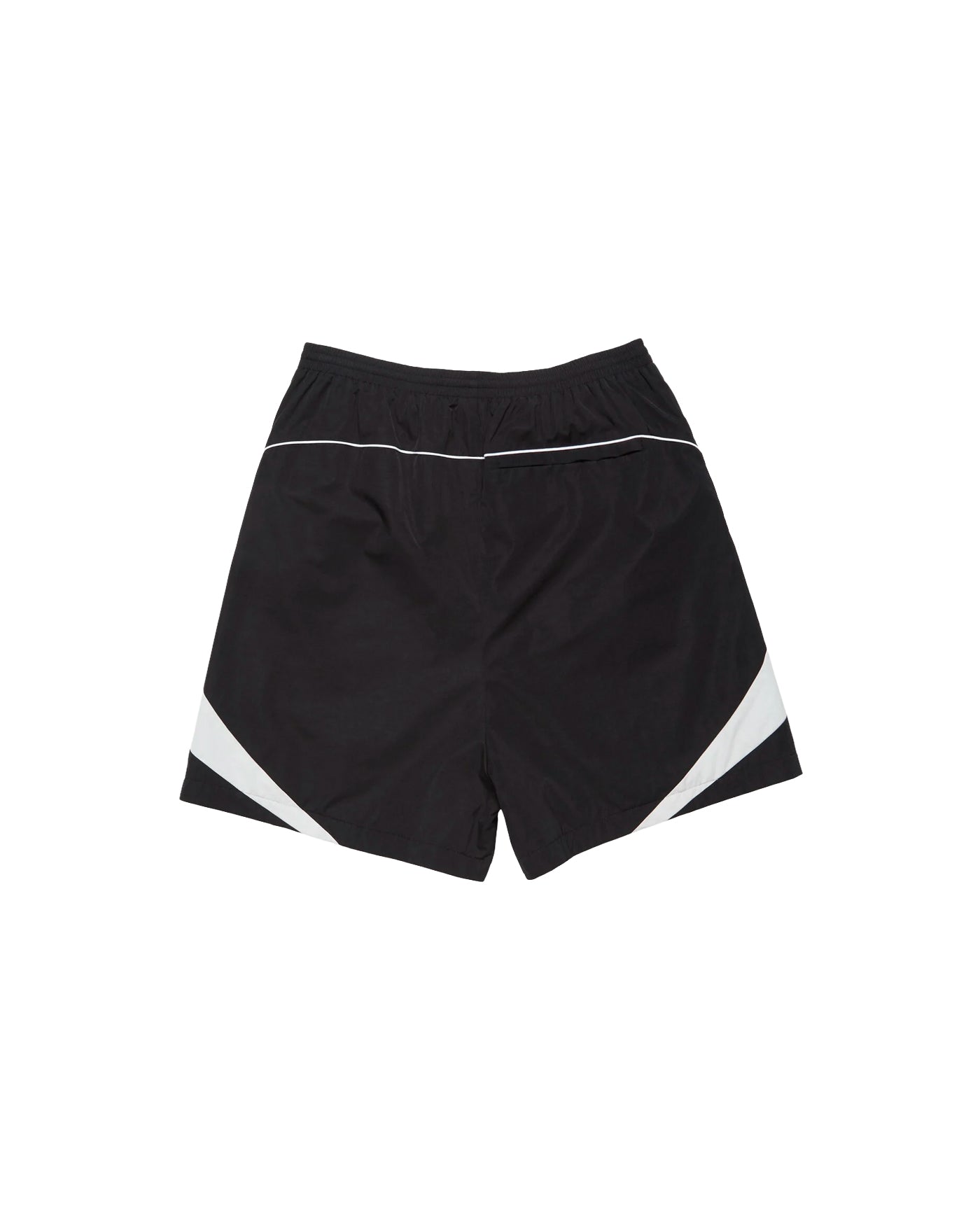 Short de sport Acne Studios noir et blanc liserés contrastants dos