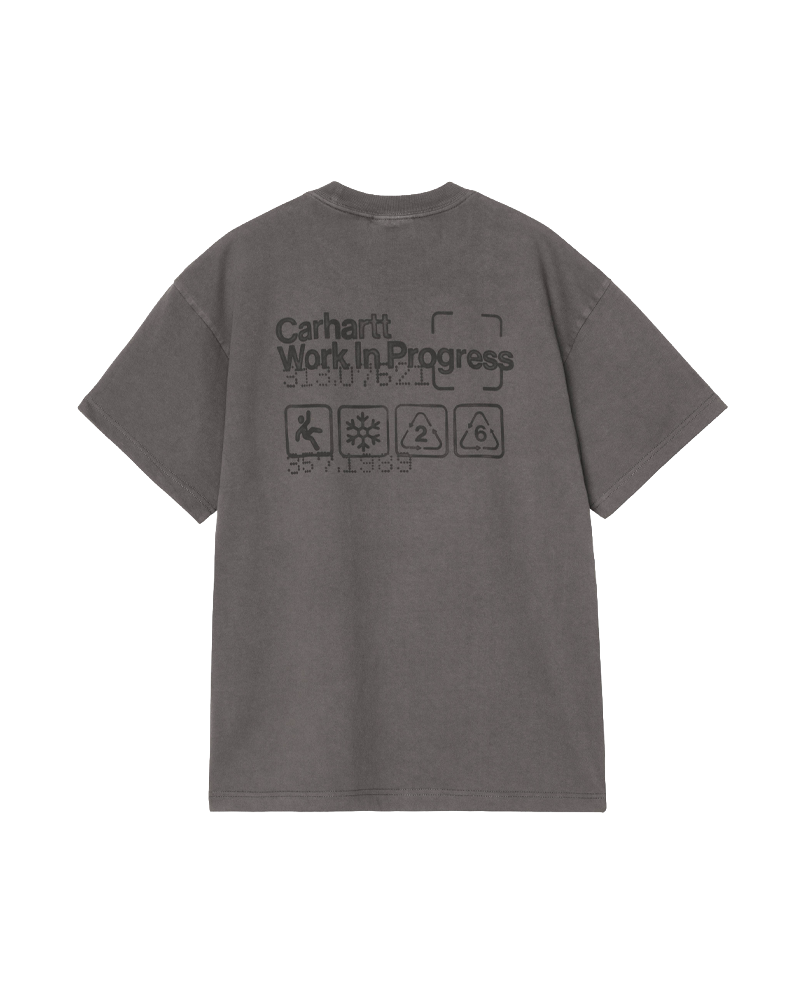 S/S BOXED T-SHIRT SOOT
