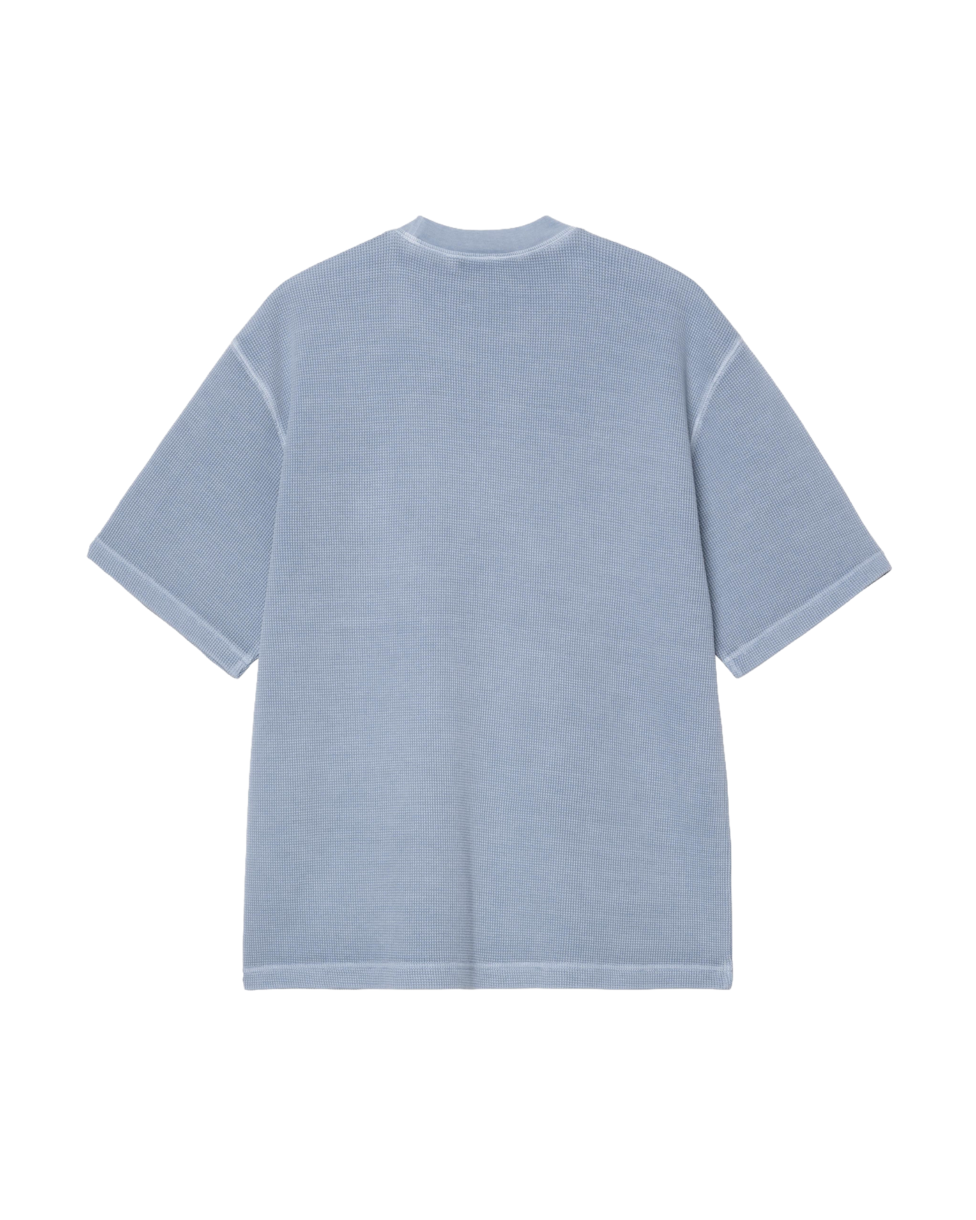 T-shirt Carhartt WIP Nelson Waffle bleu ciel dos manches courtes