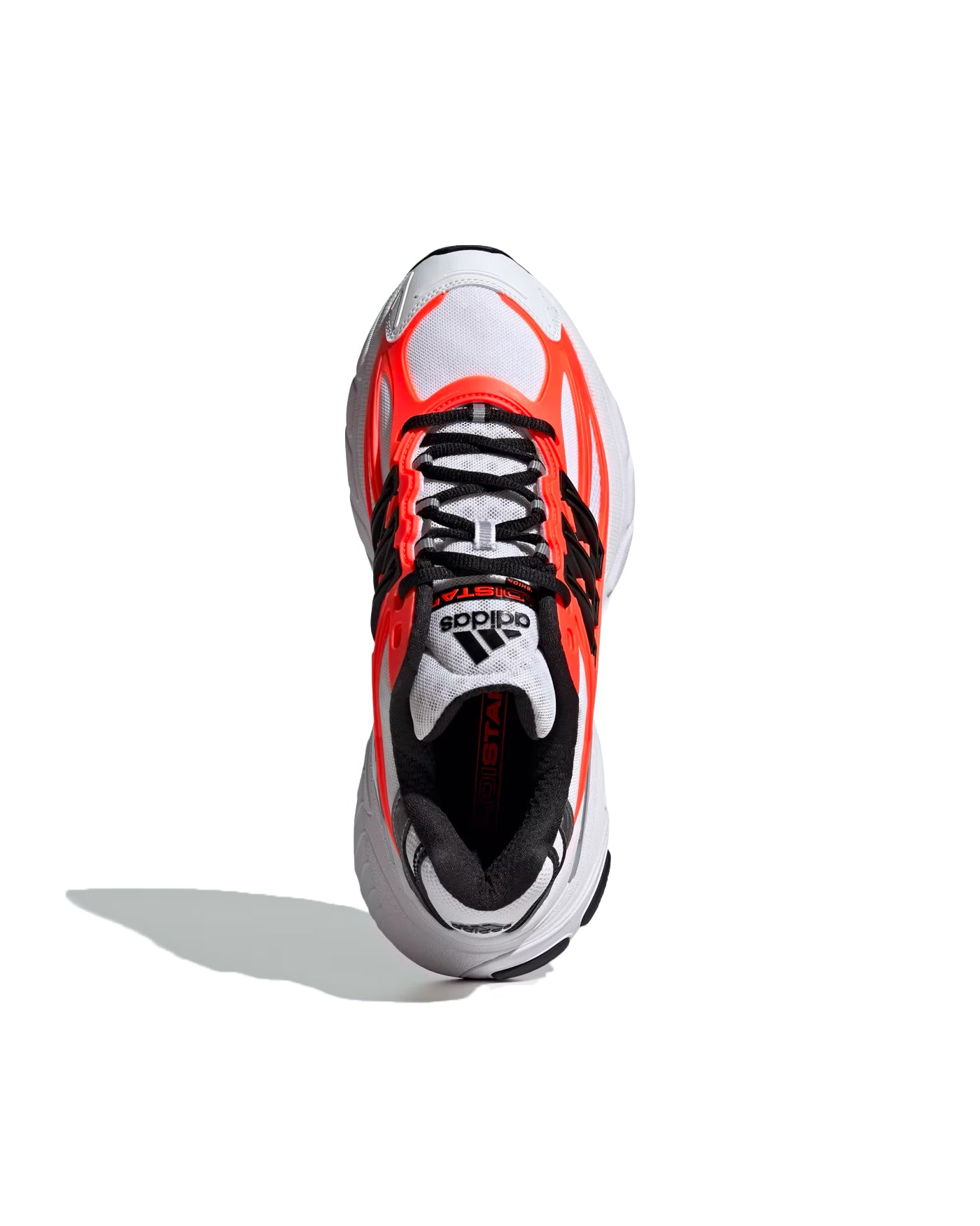 Sneakers Adidas Adistar XLG 2.0 blanc orange solar vue du dessus