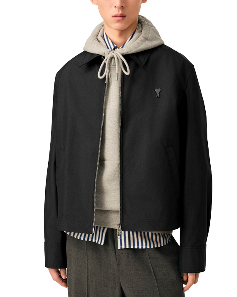 BLOUSON ZIPPE AMI DE COEUR NOIR