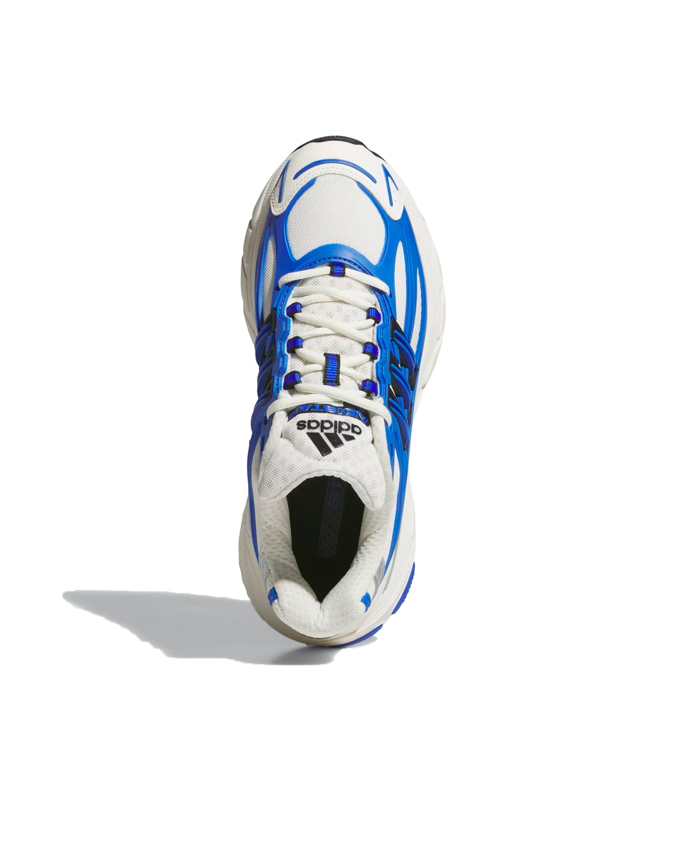 Sneakers Adidas Adistar XLG 2.0 bleu royal et blanc, vue face