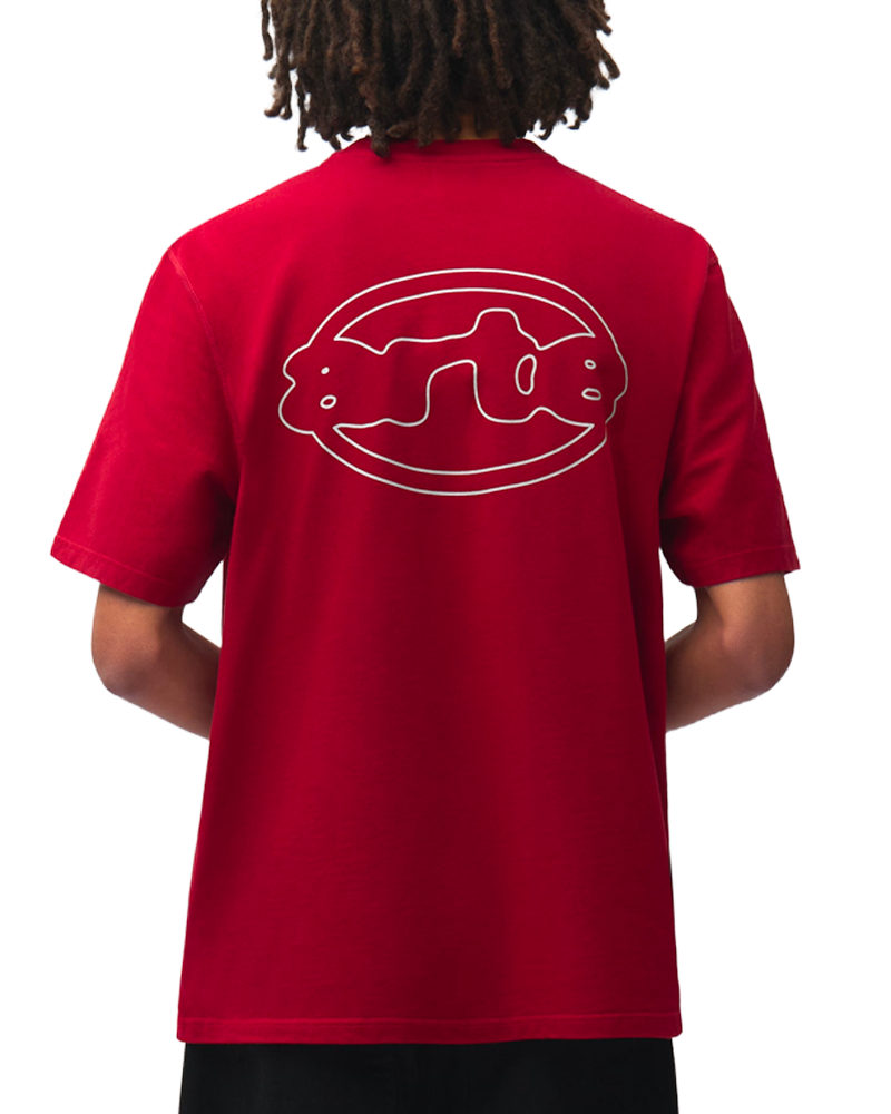 EMBLEM T-SHIRT RED