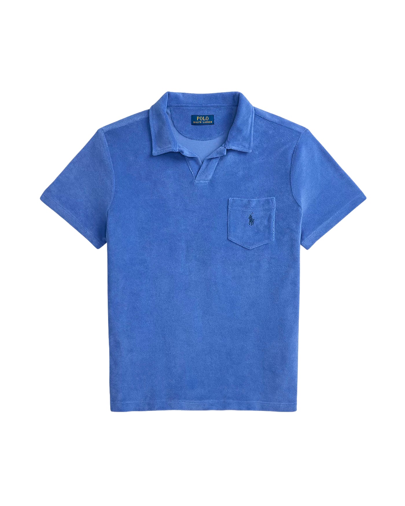 POLO EPONGE BLEU