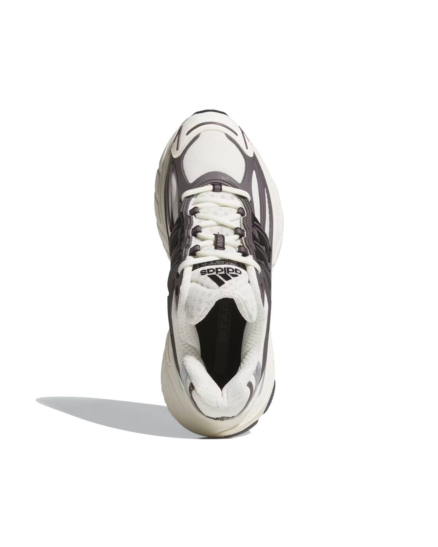 Sneakers Adidas Adistar XLG 2.0 blanc gris et noir vue du dessus