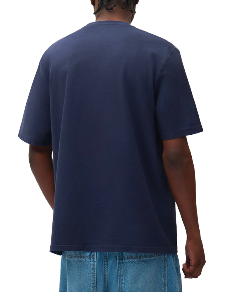 SUN STAMP T-SHIRT NAVY
