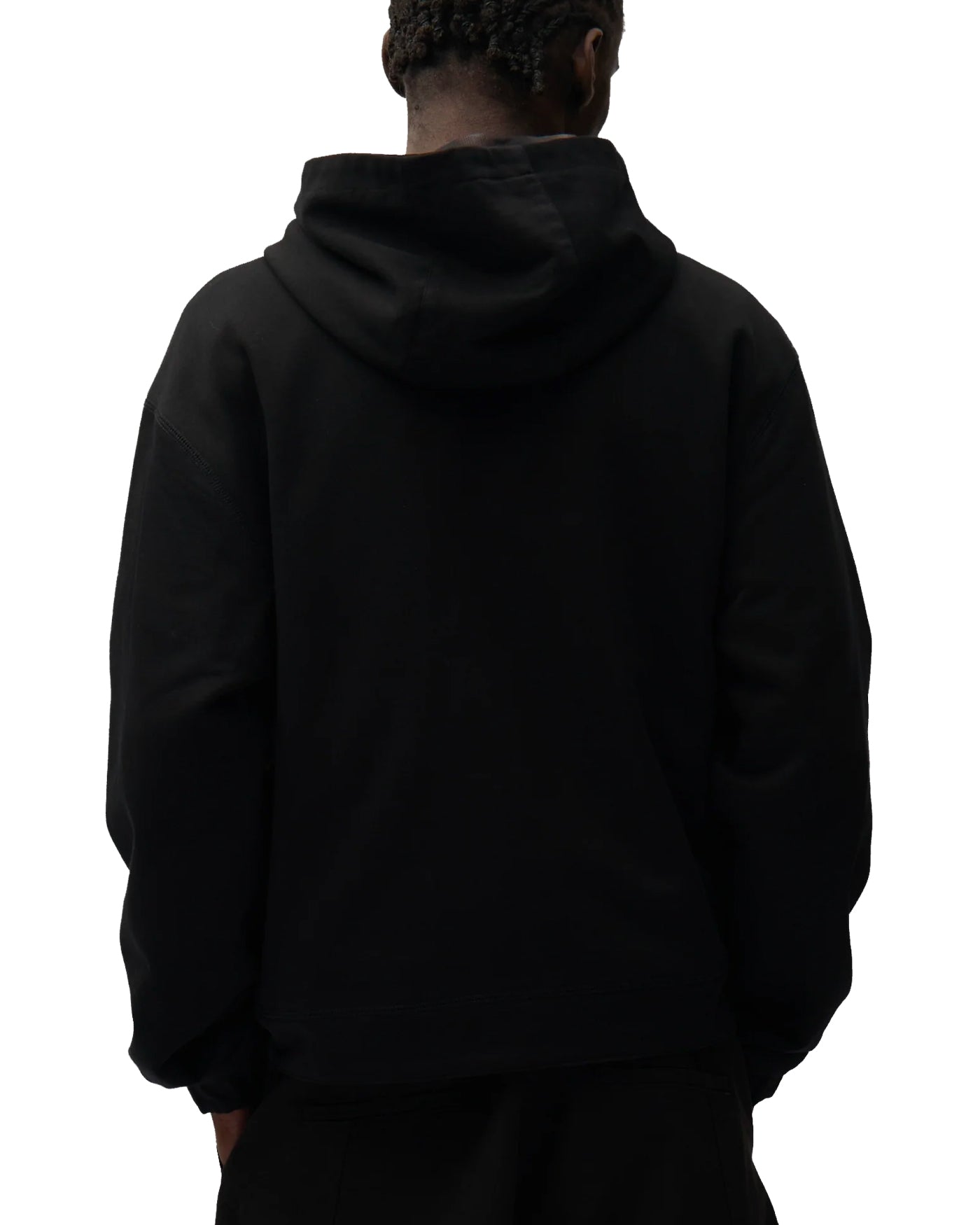 Veste réversible zippée Arte Antwerp noire à capuche, vue dos