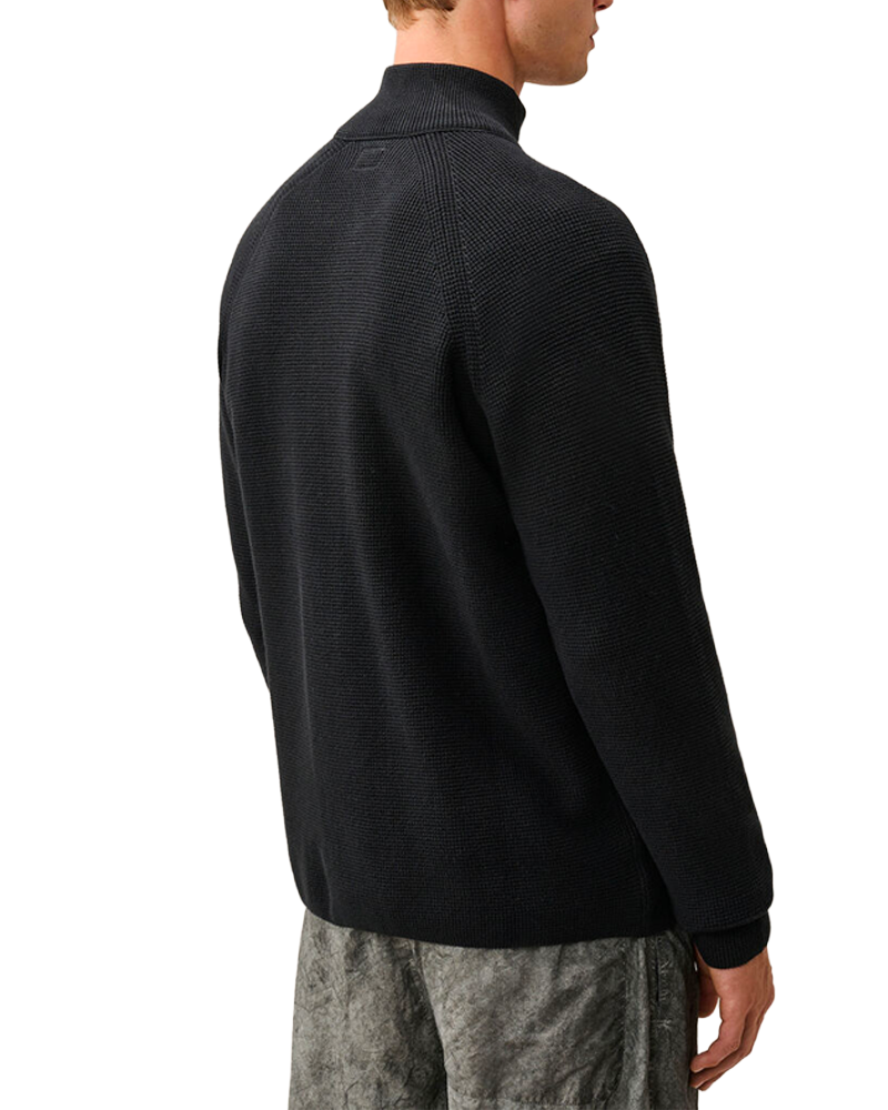 Cardigan C.P. Company coloris Black — détail