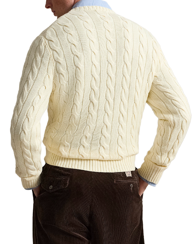LS DRIVER CN-LONG SLEEVE-PULLOVER ANDOVER CREAM