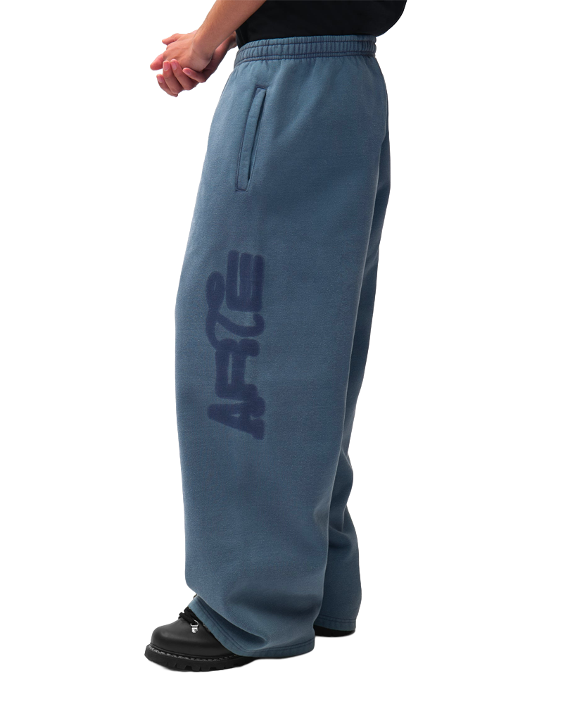 SUNFADE STENCIL EASE SWEATPANTS NAVY