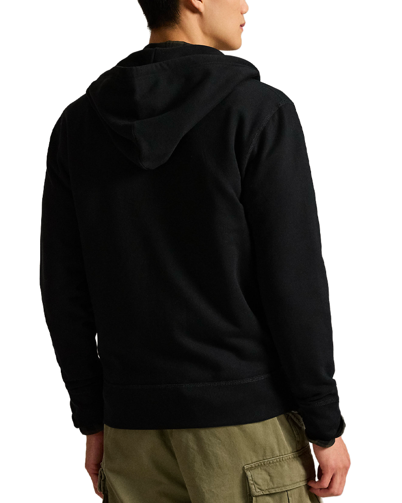 LSFZHOODM6-LONG SLEEVE-KNIT POLO BLACK