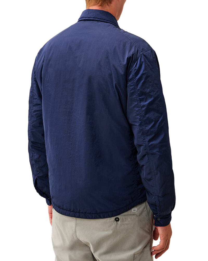 Surchemise C.P. Company coloris Peacoat — détail