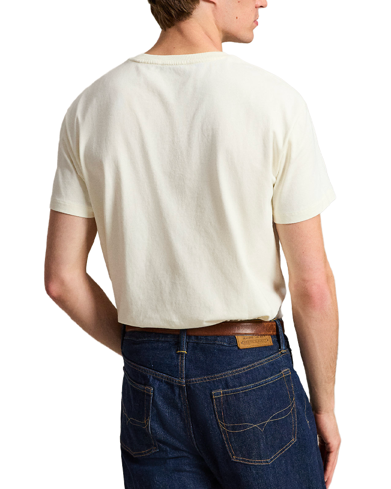 KNIT-T-SHIRT CLUBHOUSE CREAM