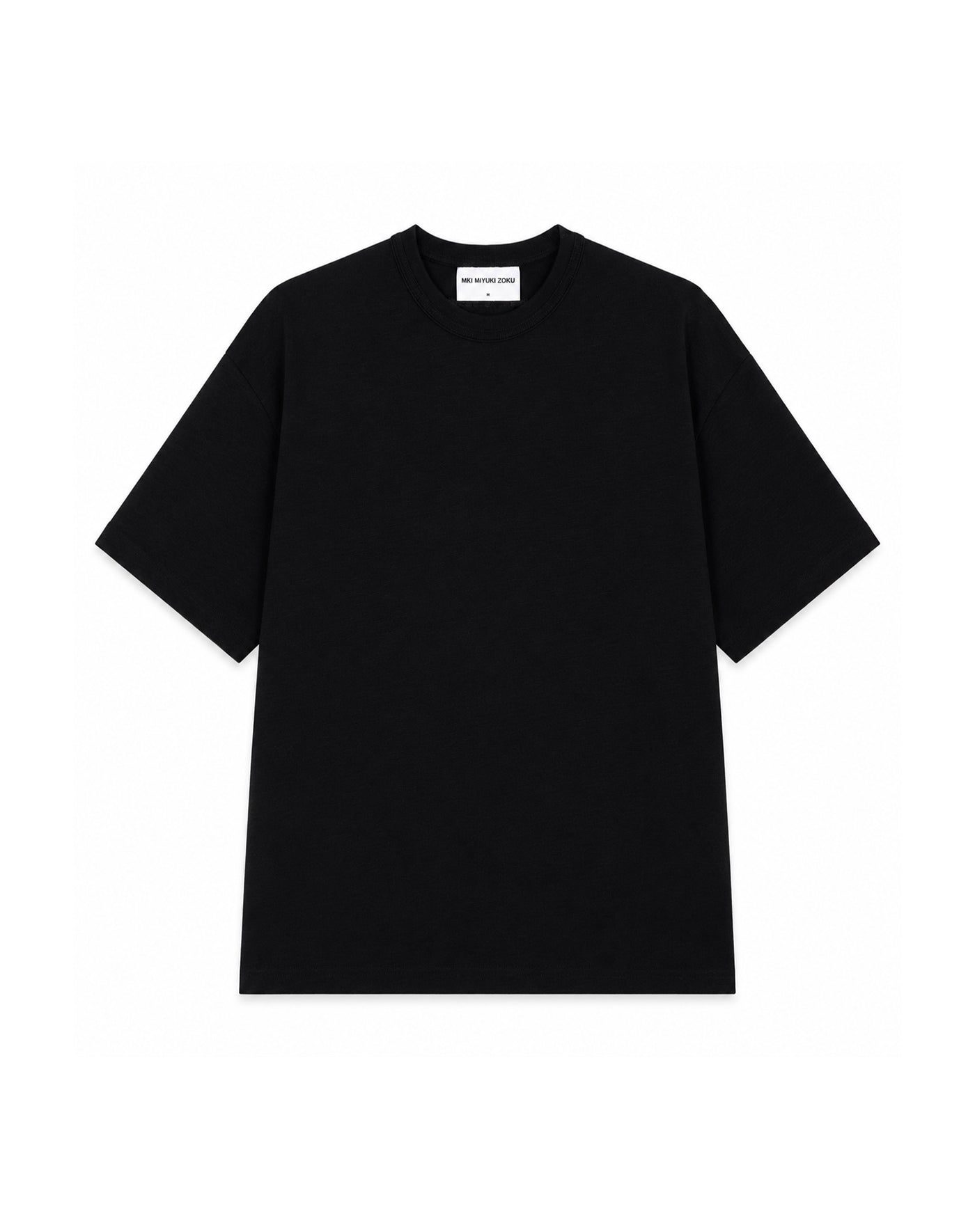 220 GSM SLUB T-SHIRT BLACK