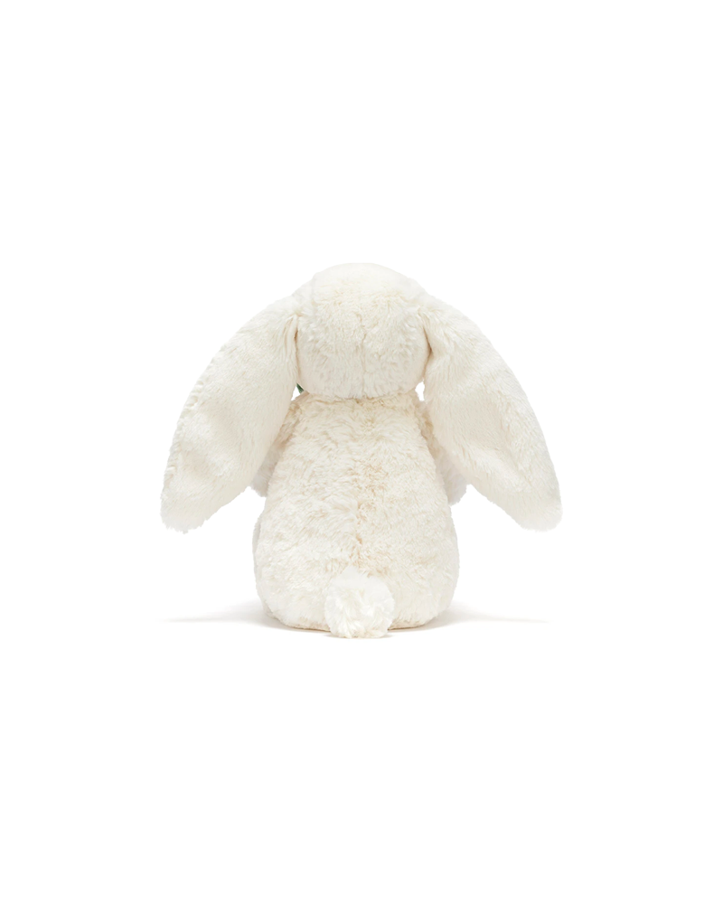 CREAM BUNNY WITH PLANT