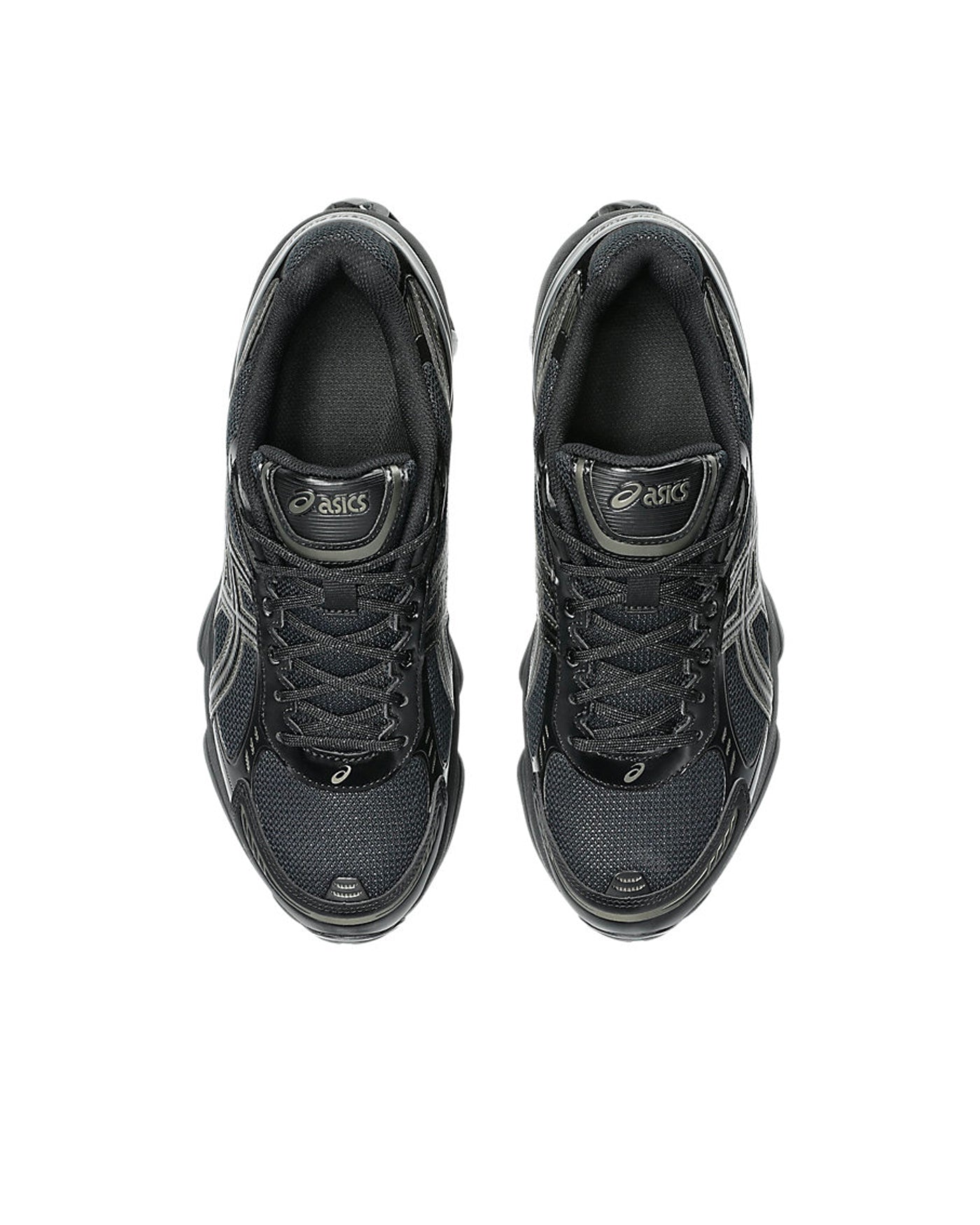 Sneakers Asics Gel-Kinetic Fluent noires vue dessus logo Asics visible