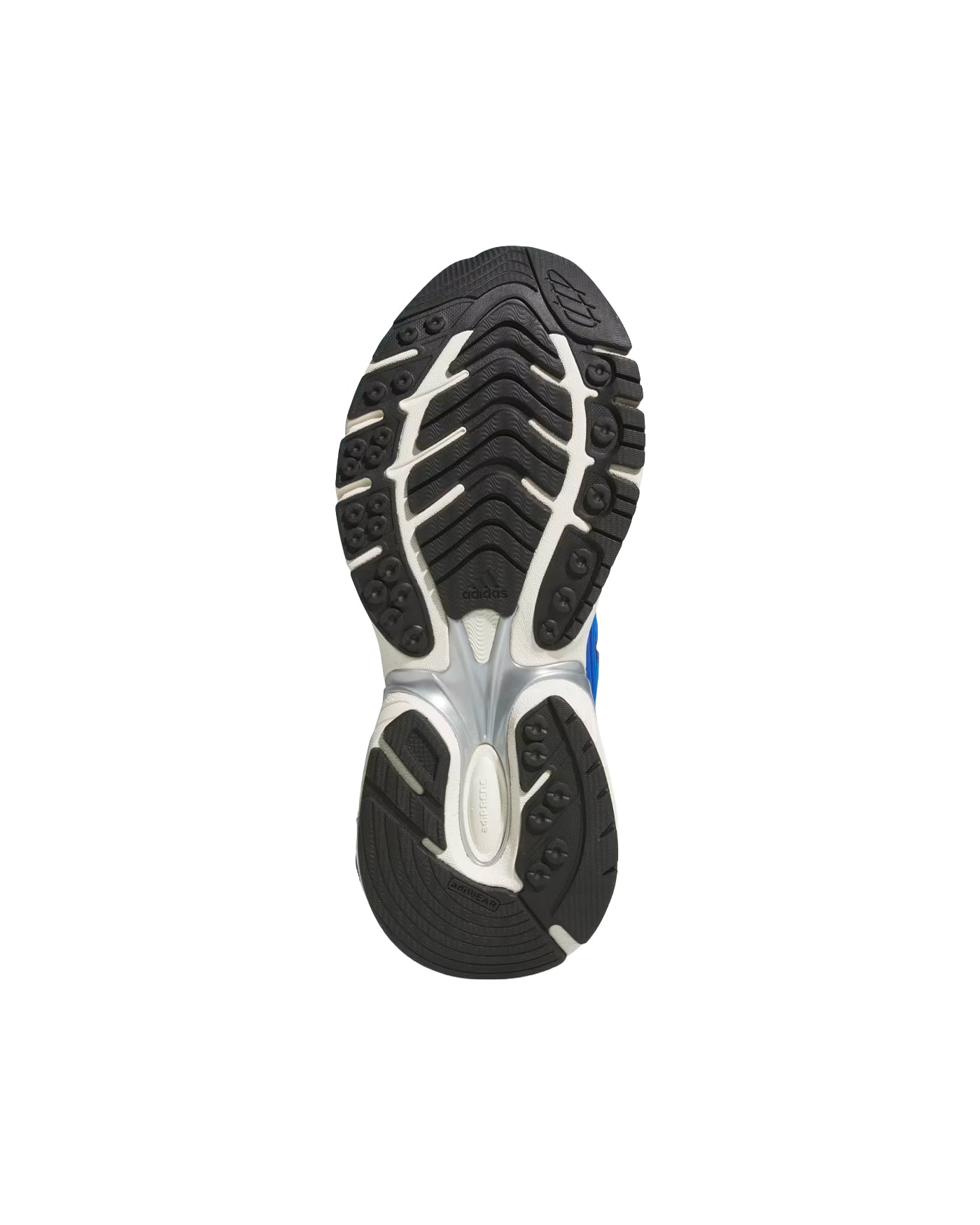 Sneakers Adidas Adistar XLG 2.0 bleu royal vue semelle noire et blanche
