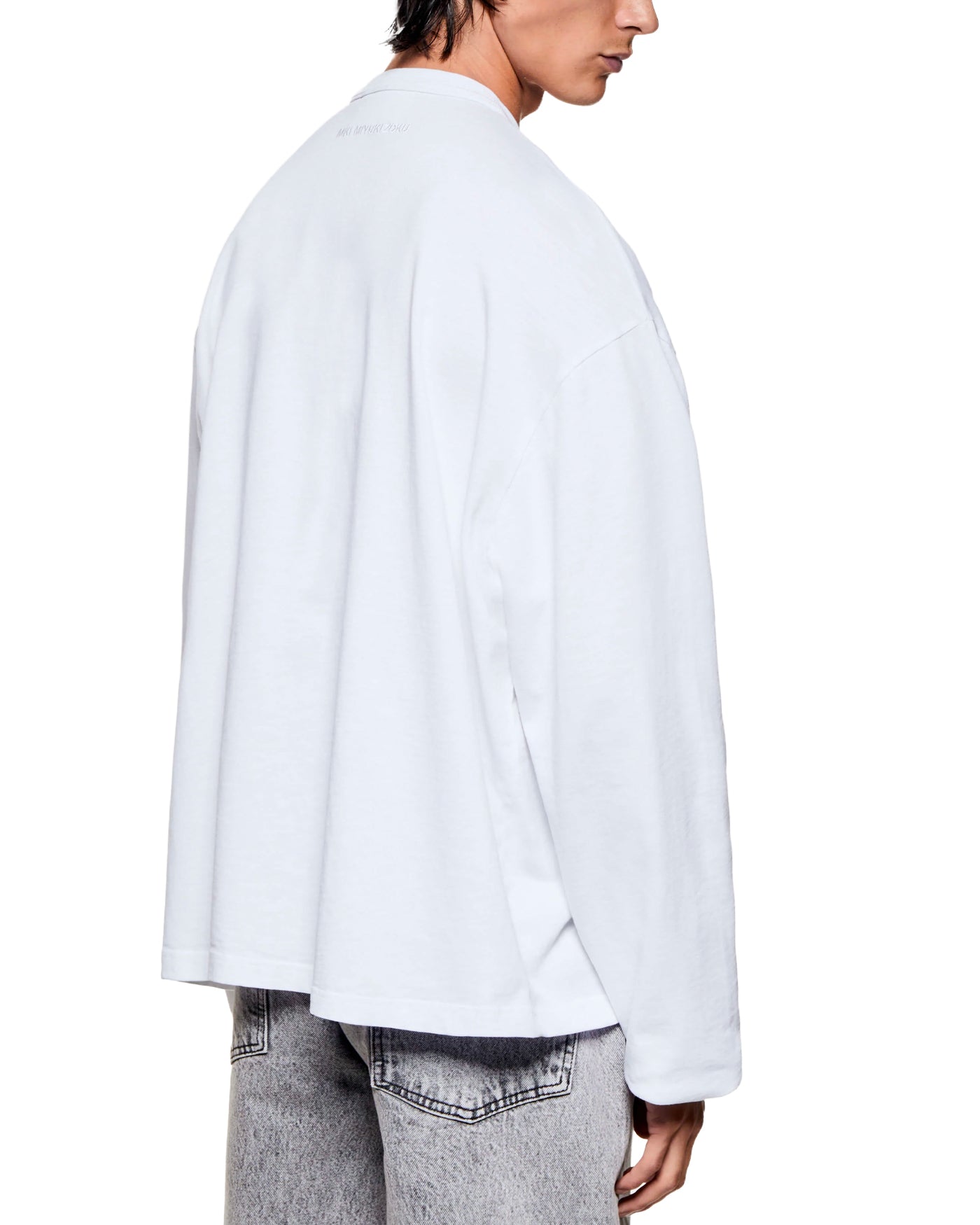 220 GSM SLUB LONG SLEEVE WHITE