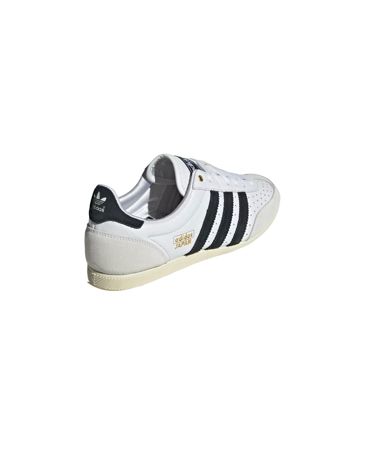 Sneakers Adidas Japan blanc et noir contrefort noir talon dos