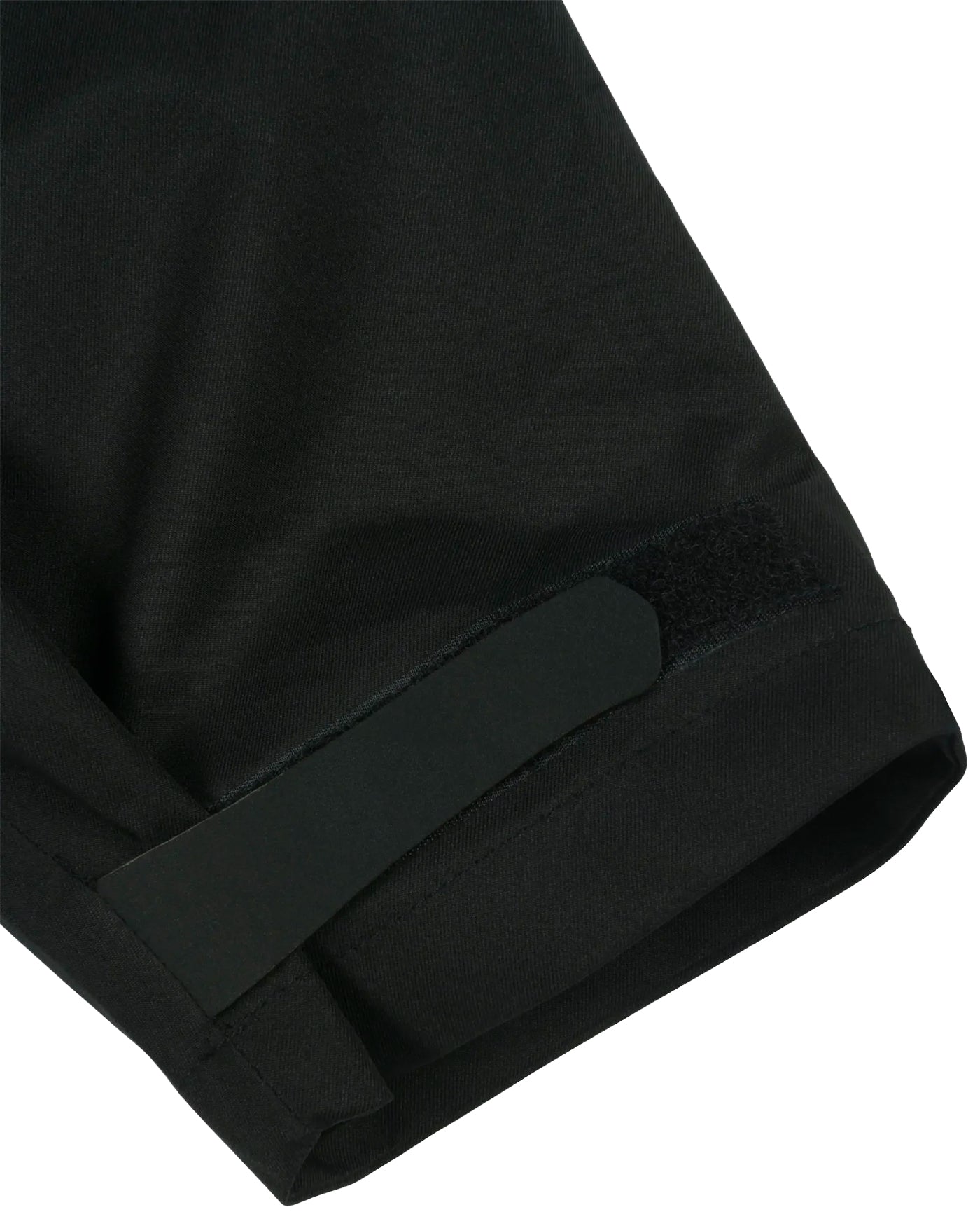 Veste imperméable Patta 3M réfléchissante noire détail poignet
