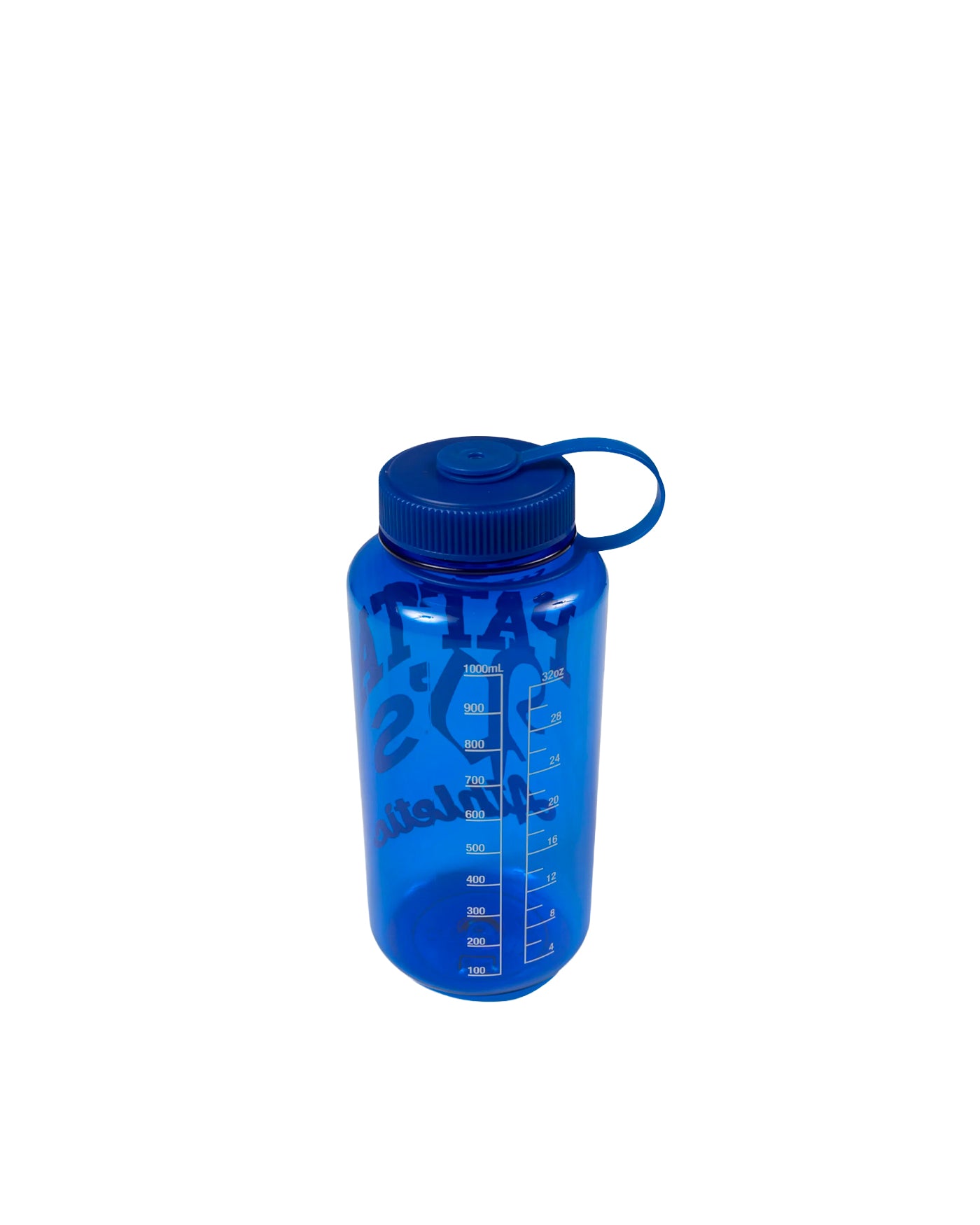 Gourde Patta Athletic bleue graduations visibles vue profil droit