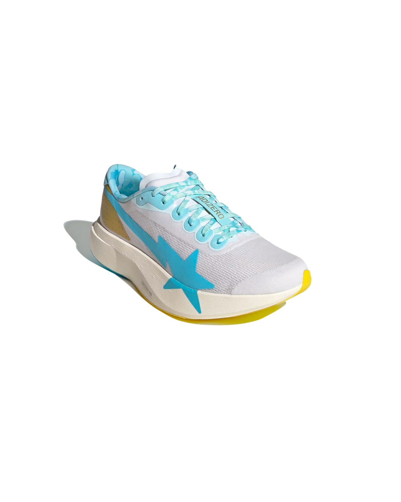 ADIZERO EVO SL BAPE CLOUD WHITE / GOLD METALLIC