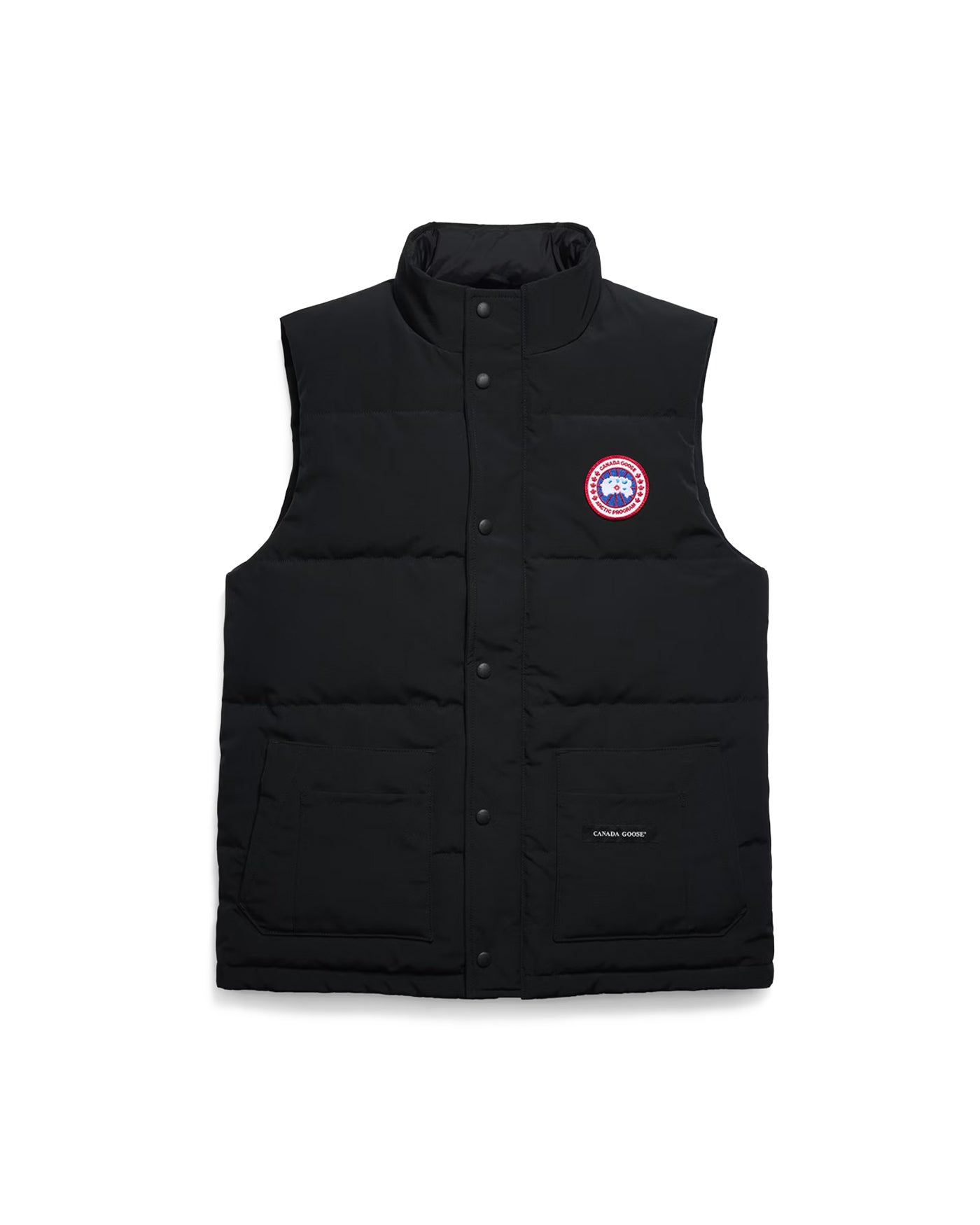 Veste sans manches Canada Goose Freestyle CR noire face patch Arctic Program