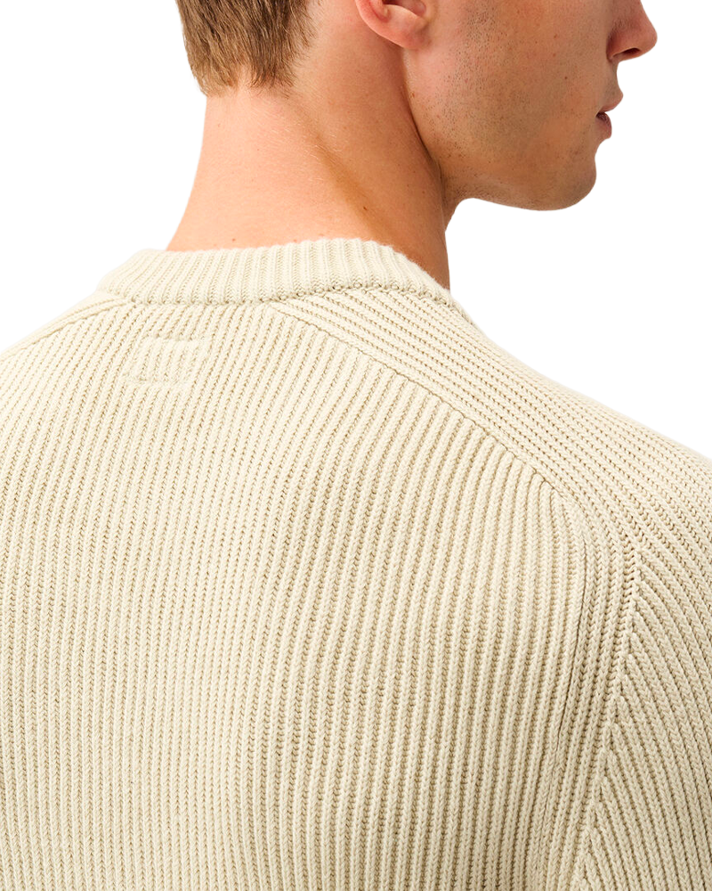 Pull C.P. Company coloris Silver Birch — vue de profil