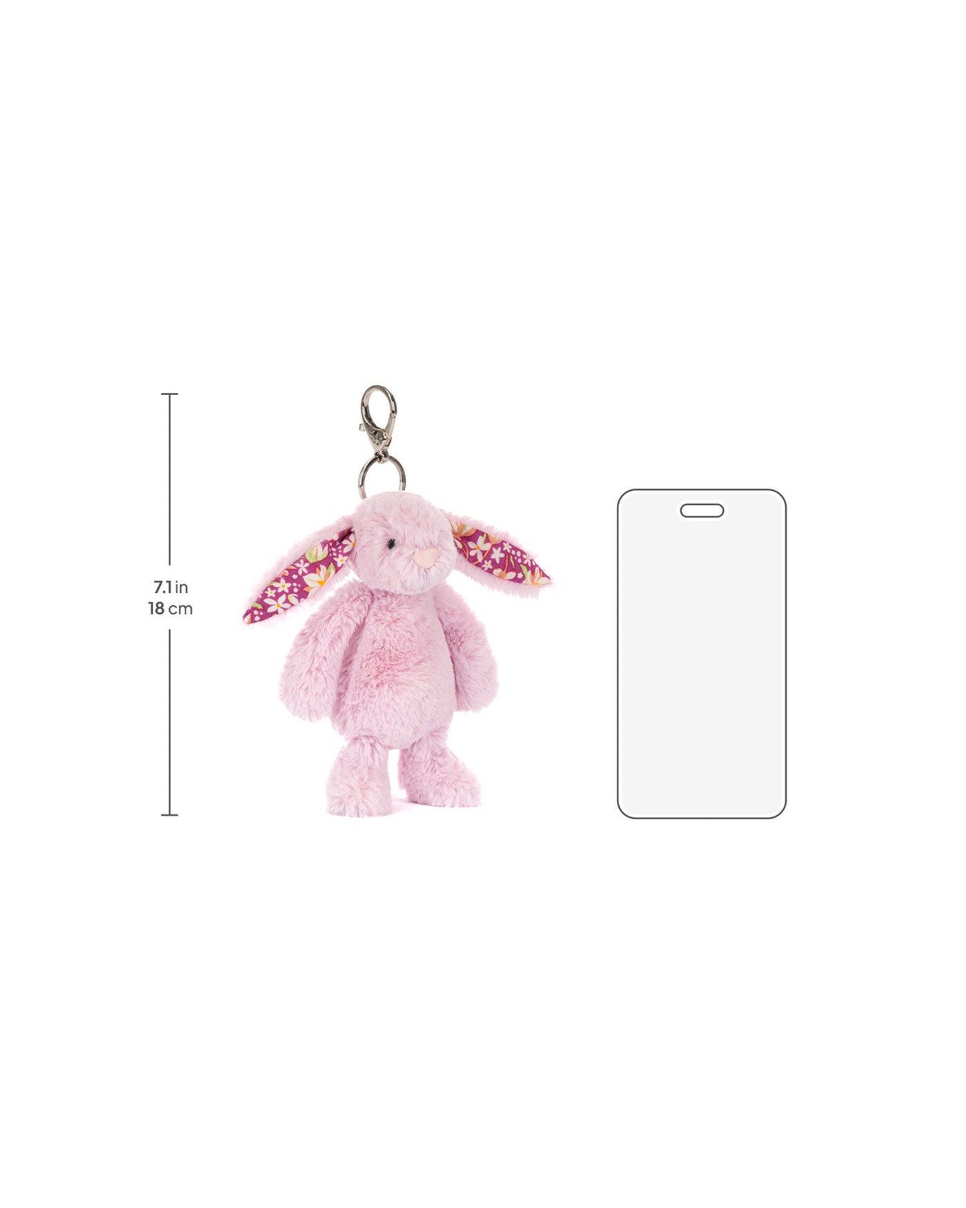 THISTLEPOP BLOSSOM BUNNY BAG CHARM